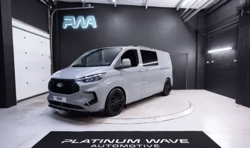 FORD TRANSIT CUSTOM DOUBLE CAB-IN-VAN / NEW / LWB / LIMITED / GREY MATTER / PWA-5393